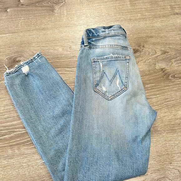 MOTHER SUPERIOR Denim Superior The Tomcat Jeans 24 Confession Relaxed Distressed - Picture 10 of 13